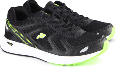 

Fila BRANTLY Running Shoes For Men(Black, Blk/neo grn