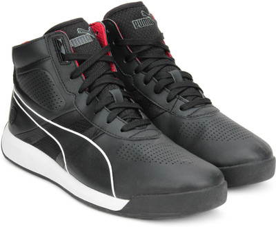 

Puma SF Podio Mid Sneakers For Men(Black, Puma black-puma black-puma white