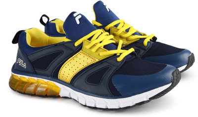 

Fila CARTELLO Running Shoes For Men(Blue, Dk blu/gld