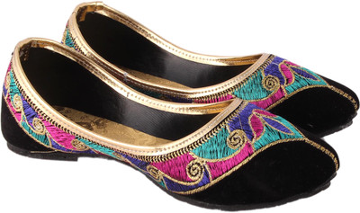 

rajasthani juti MULTI COLOR BALLEY Jutis For Women(Multicolor