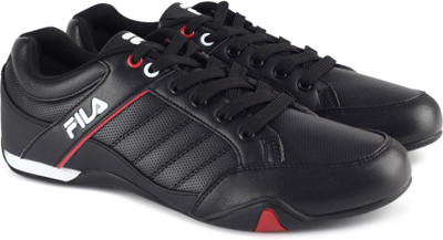 Fila BAXTER Sneakers For Men(Black, Blkrd Fila BAXTER Sneakers For Men(Black, Blkrd