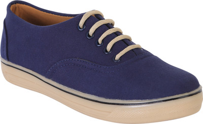 

Quarks Men's Blue Outdoor Canvas Casual Shoes Casuals For Men(Blue