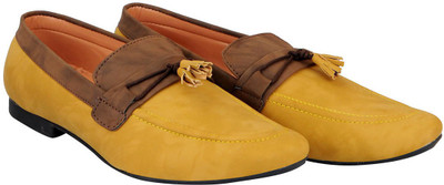 

FAUSTO Stylish Loafers For Men(Beige, Beige brown