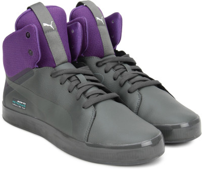 

Puma MAMGP Lewis Sneakers For Men(Grey, Purple, Dark shadow-royal purple-dark shadow