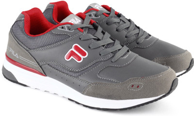 

Fila PASCAL Sneakers For Men(Grey, Red, Gry/rd