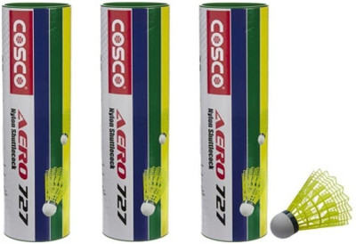 

Cosco 727 Shuttle Nylon Shuttle - Multicolor(Slow, 75, Pack of 18)