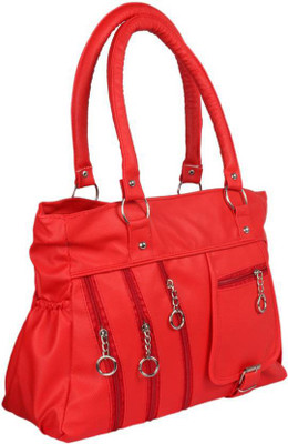 

Mukul Collection Women Casual Red PU Shoulder Bag
