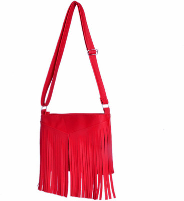 

aatoot Girls Casual Red PU Sling Bag