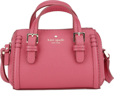 Kate Spade Women Casual Pink Genuine Leather Sling Bag