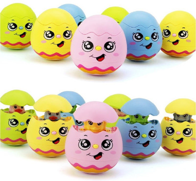 

Toys Bhoomi Egg Hatching Musical Baby Tumbler Activity Toy with Lights & Sound - 1 PIECE ASSORTED COLORS(Multicolor)