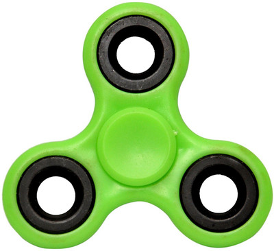 

Kanchan Toys Hard Core Fidget Spinner with Solid Base Bearing(Green)