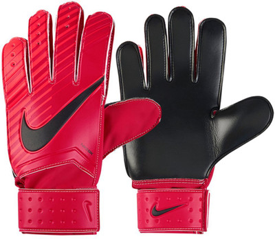 

Nike G K MATCH JR Goalkeeping Gloves (, Red, Black;bright crimson;university red