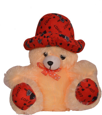 

Anmol Toys Cap_Teddy_Small - 25 cm(Creame)