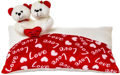 

ToynJoy Red Love Couple Pillow with Love Pair for Valentine's , Anniversary Gift - 40 cm(Red)