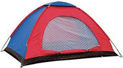 

RPS Two-Person-Outdoor-Camping-Tent Soft (Colour May Vary) Tent - For 2(Multicolor)