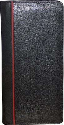 

Style 98 Men Black Genuine Leather Wallet(8 Card Slots)