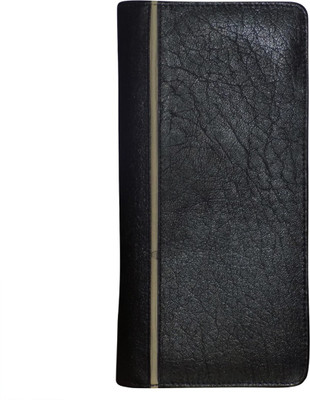 

Style 98 Men Black Genuine Leather Wallet(8 Card Slots)
