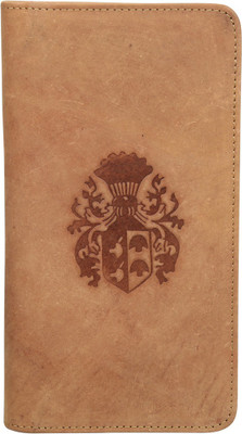 

Style 98 Men Casual Tan Genuine Leather Wallet(14 Card Slots)