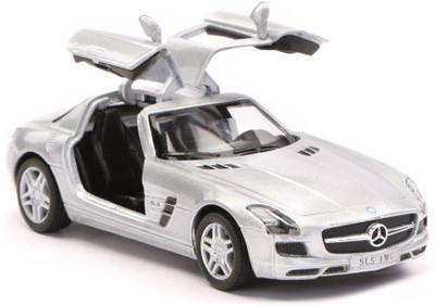 

Kinsmart Mercedes Benz SLS AMG 1:36 Scale Diecast Model Car - Silver(Silver)