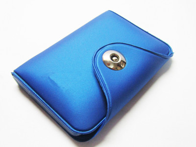 

Peacock Mundkar Boys Blue Fabric, Plastic Wallet(10 Card Slots), Black;blue;tan