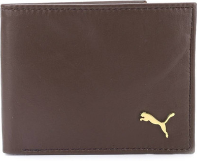 CSK Men Black, Brown Genuine Leather Wallet(4 Card Slots)