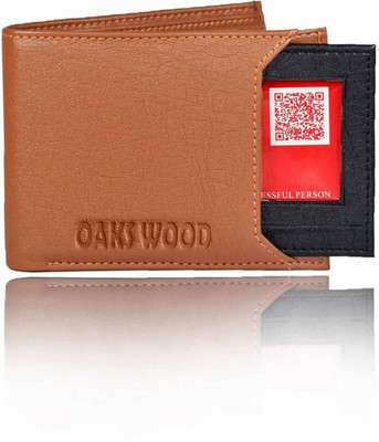 

ADESCO Boys Tan Artificial Leather Wallet(6 Card Slots)