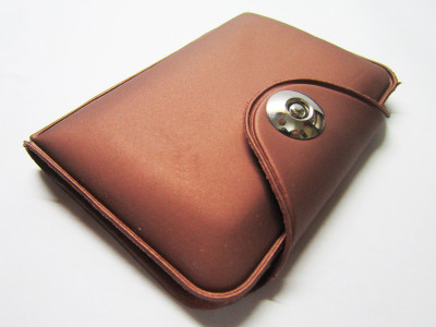

Peacock Mundkar Boys Blue Fabric, Plastic Wallet(10 Card Slots), Tan