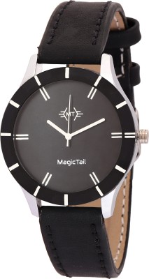 MagicTail MagicTail005 MagicTail Black Dial Watch For Girls Watch  - For Girls   Watches  (MagicTail)