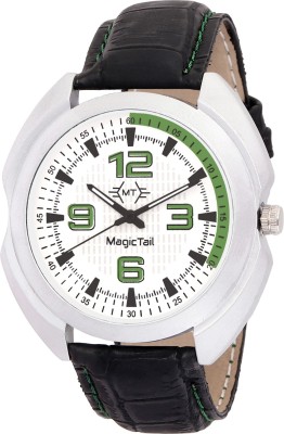MagicTail Rebel Collection Green And White MTW014 Watch  - For Men   Watches  (MagicTail)
