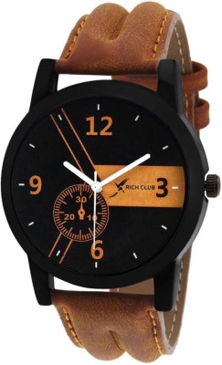 Rich Club DK-RC=9989 Time~Walker Tan Coloured Watch  - For Men   Watches  (Rich Club)