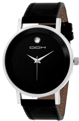 DCH IN-104 Black Plain Studded Marker Watch  - For Men   Watches  (DCH)