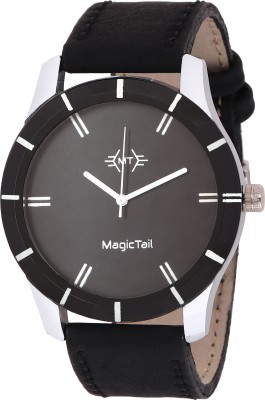MagicTail Black Dial Boys And Men's Watch MTW019 Black Matrix Collection Watch  - For Men   Watches  (MagicTail)