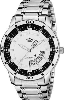 LimeStone LS2704 Day and Date functioning Magnum series analog Watch  - For Men   Watches  (LimeStone)