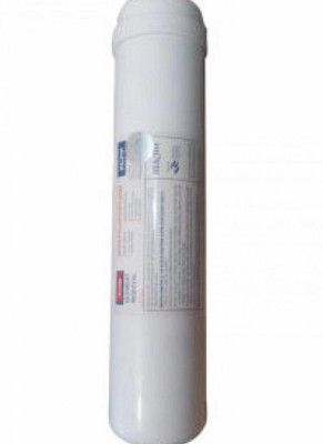 

Pk Aqua TRENDZ 1 Pcs RO Inline Pre Carbon filter with 3/8 Inch Big Size Tube Elbow Connector Solid Filter Cartridge(0.5, Pack of 1)