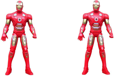 

Kanchan Toys Iron Man Action Figure Pack Of 2(Multicolor)