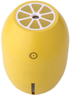 

Maxbell Mini USB Lemon Ultrasonic LED Light for Home Office Car 180 ML Portable Room Air Purifier(Yellow)