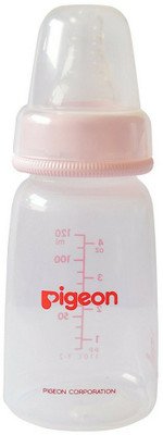 

Pigeon Flexible Feeding bottle - 120 ml(Pink)