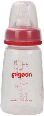 

Pigeon Flexible Feeding Bottle - 120 ml(Red)