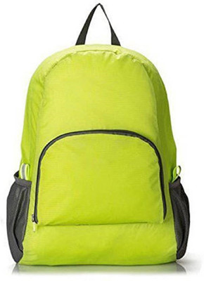 

Anshika International parachute green college backpack 20 L Backpack(Green)