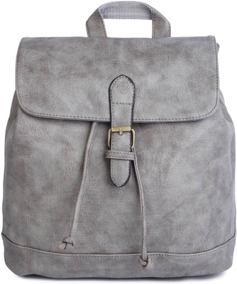 

ModishOmbre Backpack for Girls with Flap Closure 11.52 L Backpack(Grey)