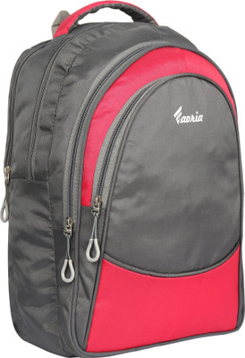 

Favria Cavernous Series 35 L Laptop Backpack(Grey, Red), Greyrd