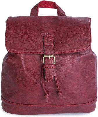 

ModishOmbre Backpack for Girls with Flap Closure 11.52 L Backpack(Maroon)