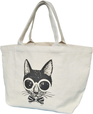 

Home Matters Cute Cat Shoulder Bag(Beige, 5 L)