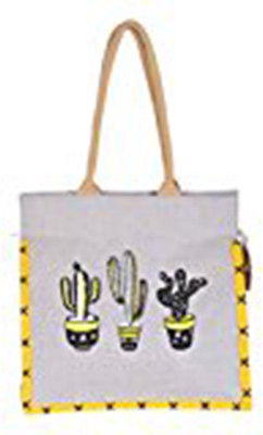 

Bohemians' bag Women's Fashion Jute Bag - Cactus Waterproof Shoulder Bag(Multicolor, 3)