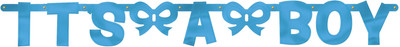 

Wanna Party It'S A Boy Foil Letter Banner Banner(5 ft, Pack of 1)
