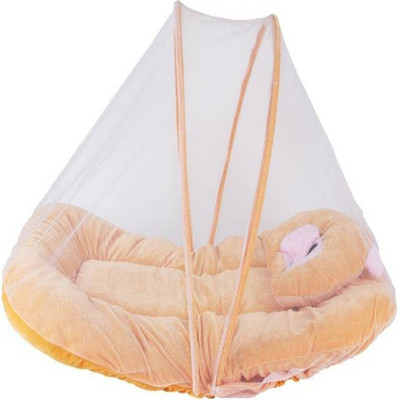 

CHHOTE SAHEB Velvet Bedding Set(Peach)