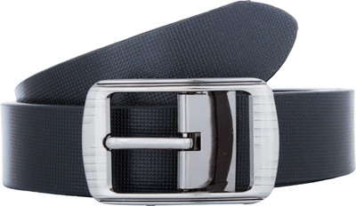 

Exotique Men Formal Black Genuine Leather Belt