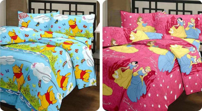 

V Brown Cartoon  Comforter(Poly Cotton, Multicolor