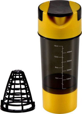 

LOVEKING M5 500 ml Shaker(Pack of 1, Green), Black;green;red