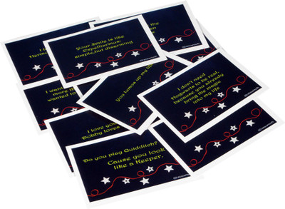 

STAWNCH 12 HARRY POTTER REASONS WHY I LOVE YOU [SET OF 12 CARDS SIZE 6" X 3.5"] Greeting Card(Black, Pack of 1)